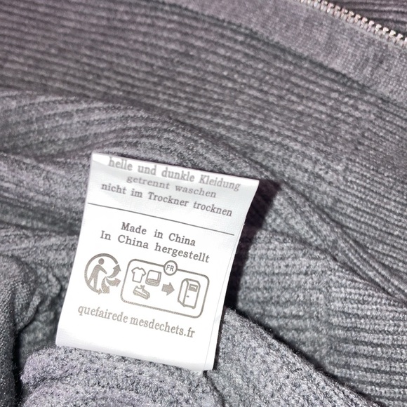 Women’s, size 2XL, Gray Zipper up Sweater with pockets NWOT - Picture 9 of 12